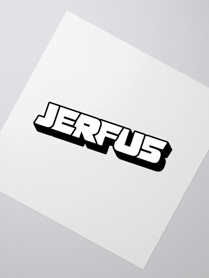Jerfus Logo Sticker product image (2)