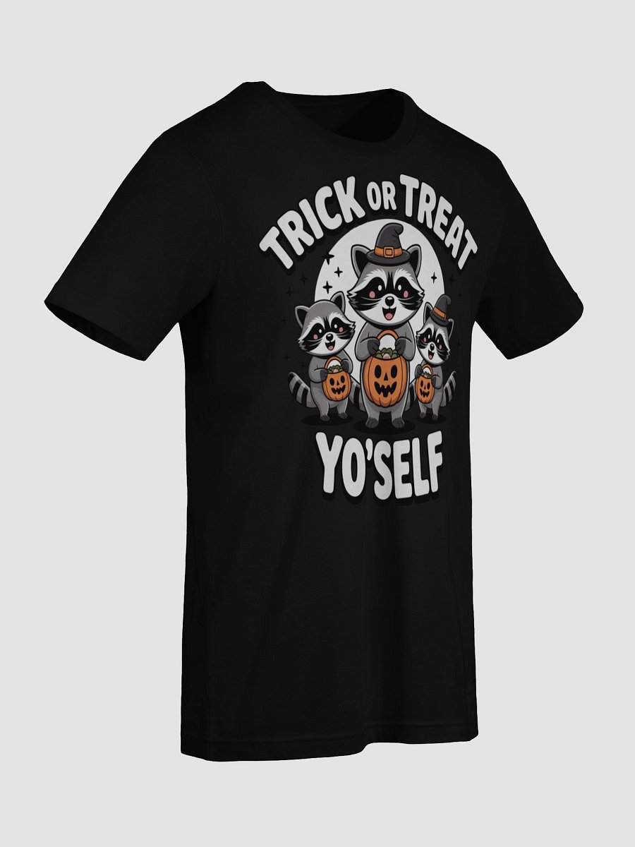 Witchy Raccoon Halloween T-Shirt product image (95)