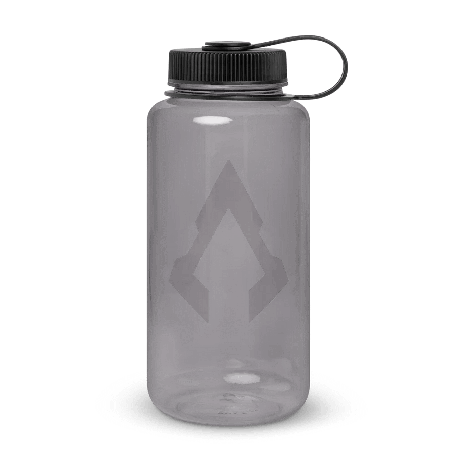 White Logo Wide Mouth 32oz Water Bottle product image (2)
