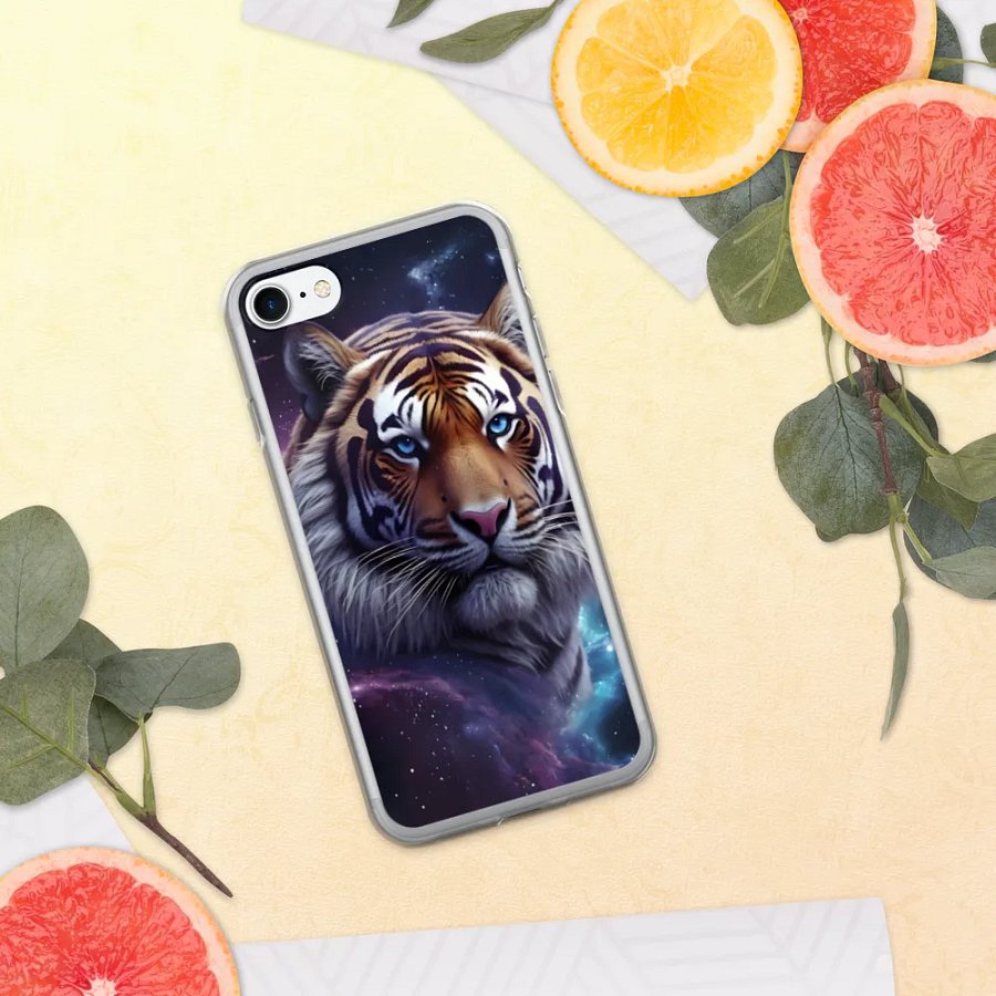 Cosmic Tiger iPhone Clear Case product image (11)