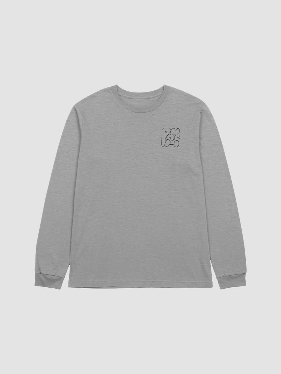 Glou-Glou Grim Reapers Gray Long Sleeve T-Shirt product image (2)