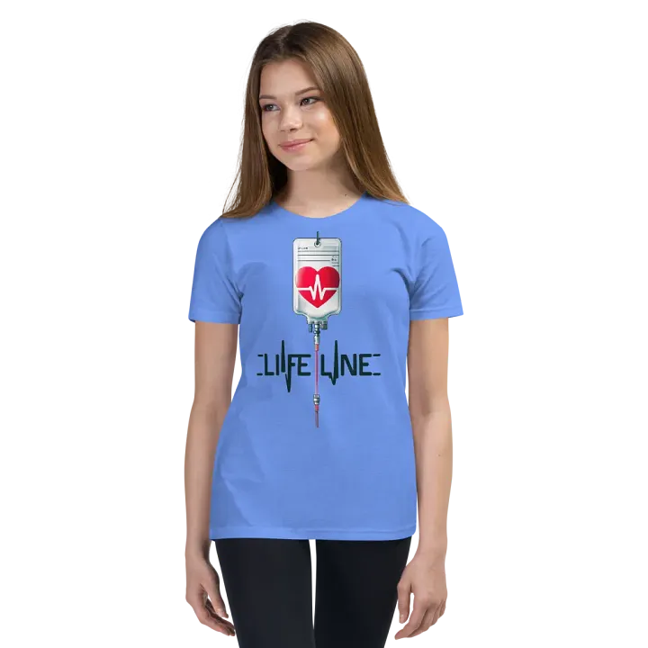 Lifeline Heartbeat Youth T-Shirt product image (19)