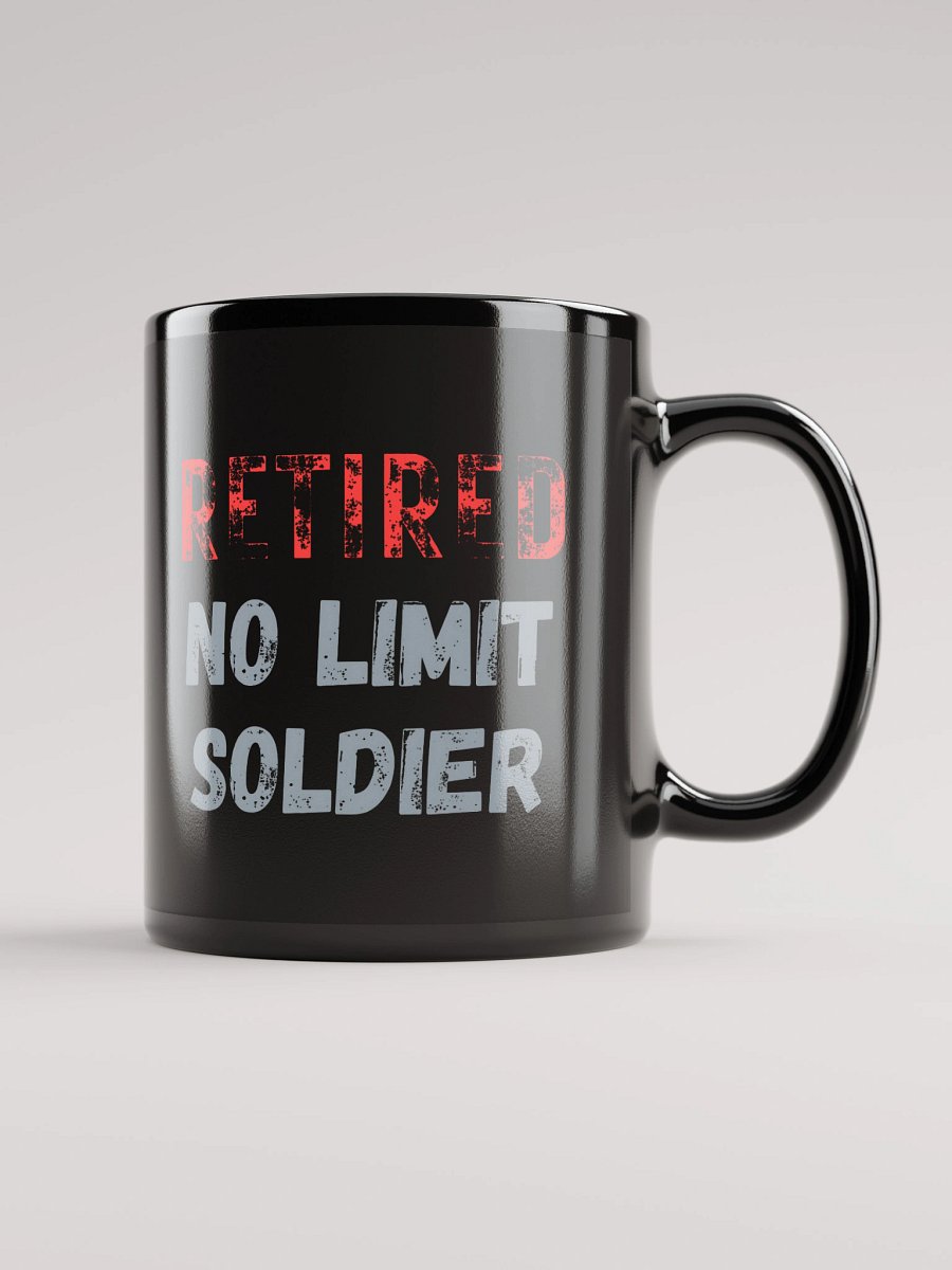 Retired Soldier No Limit Mug product image (1)