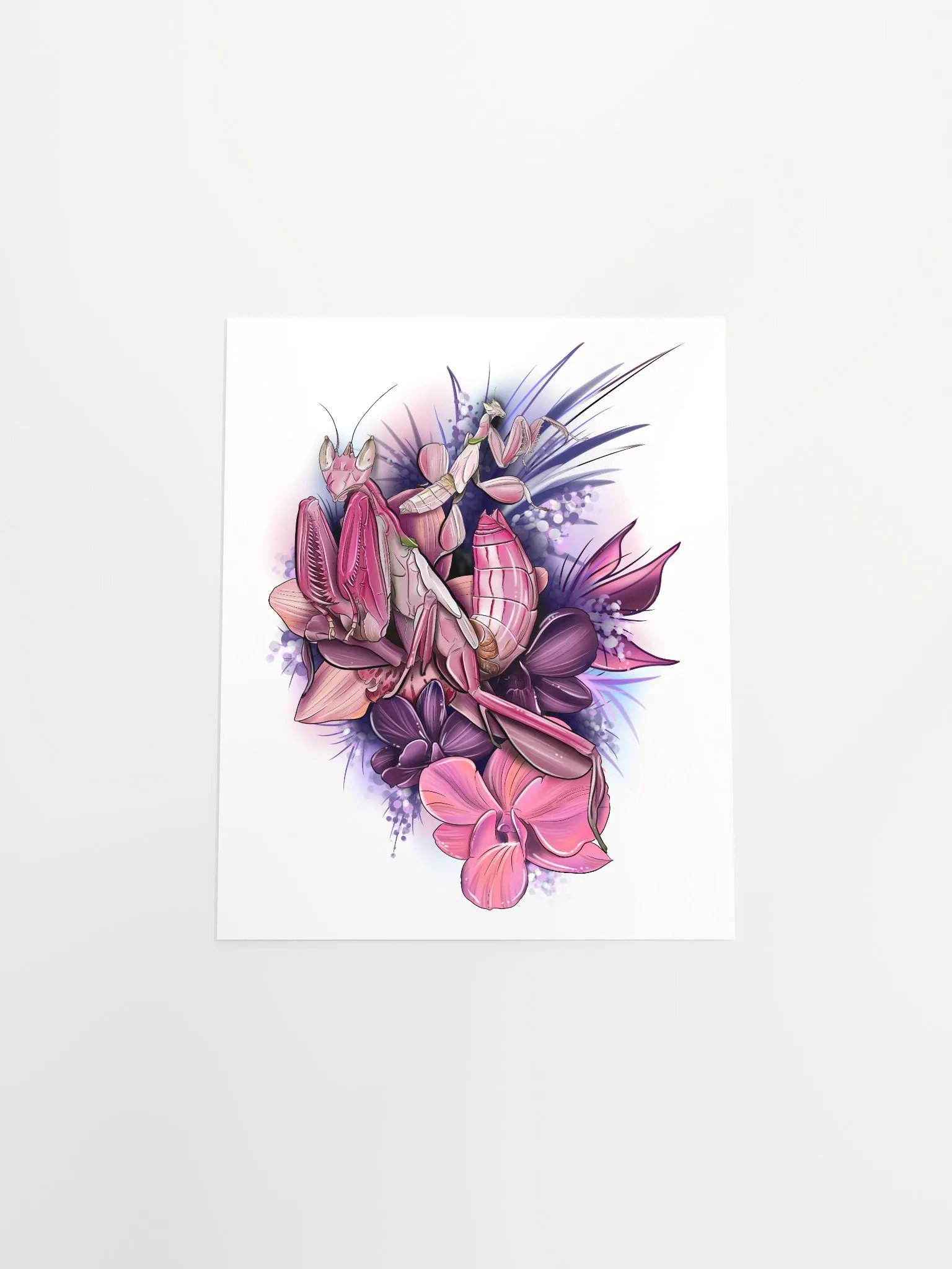 Hymenopus coronatus Poster product image (11)