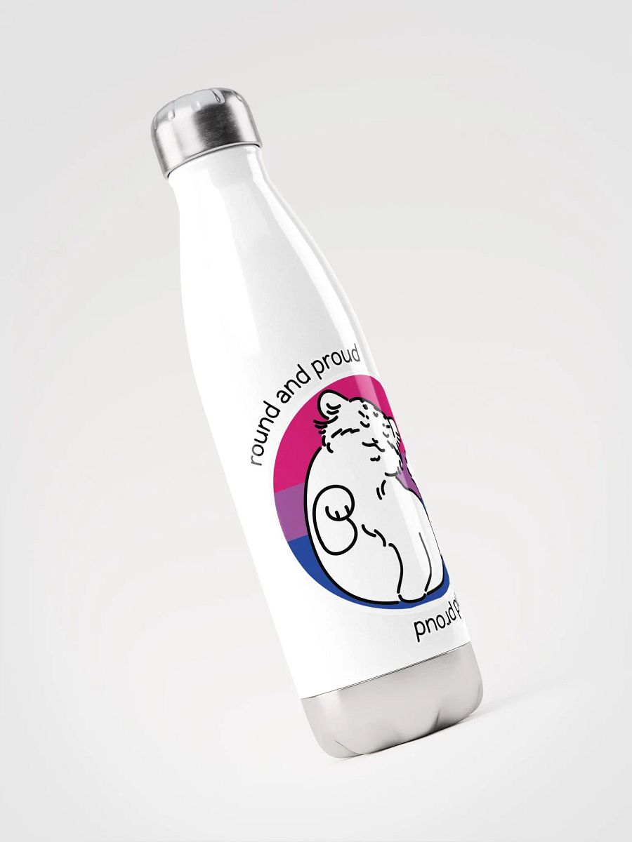 Round and Proud Manul Pride Bisexual Version - Bottle product image (3)