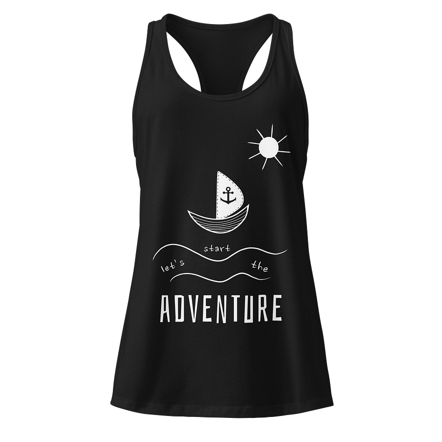Sailboat Serenity Racerback Tank product image (1)