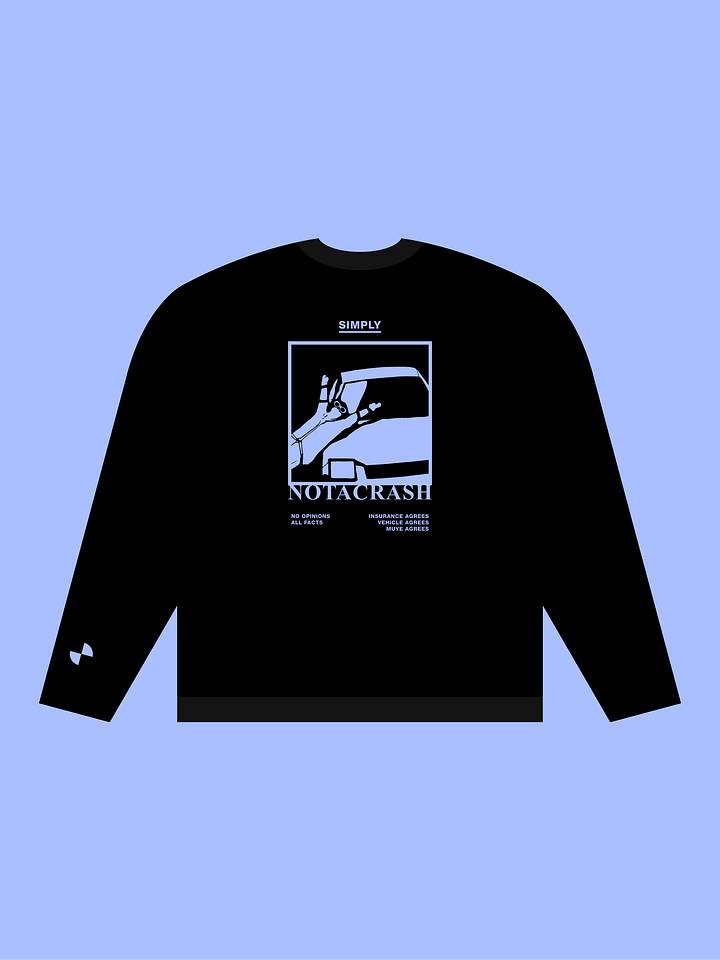Not A Crash Crewneck product image (1)