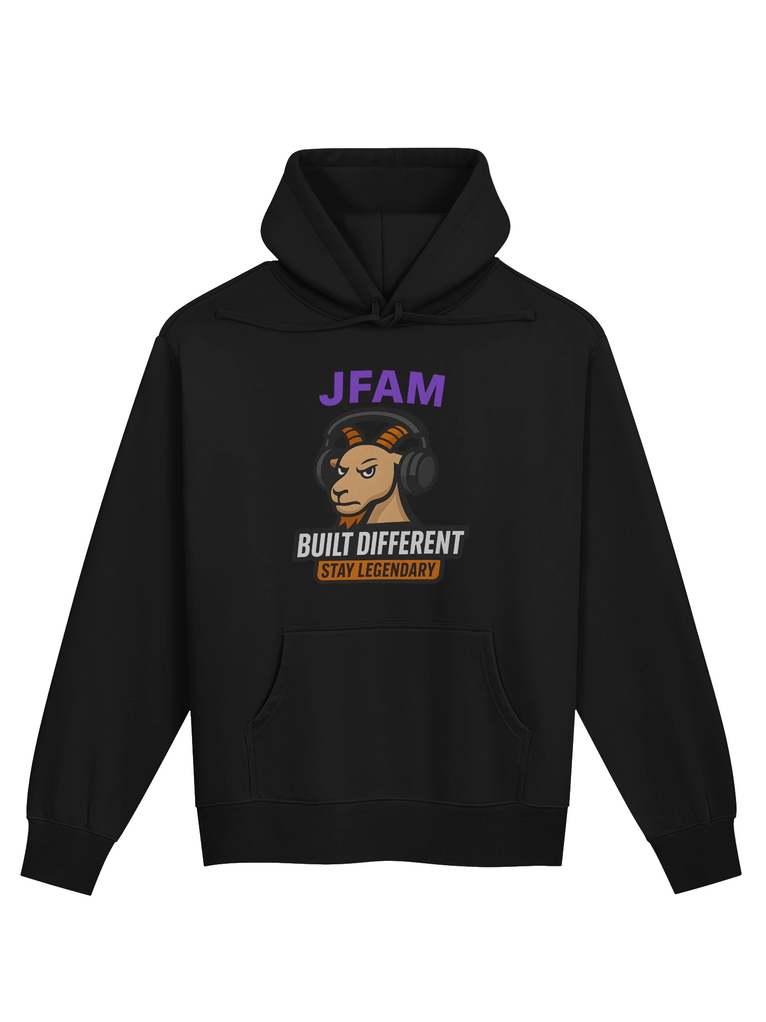 Legendary Goat Headphones Hoodie product image (2)