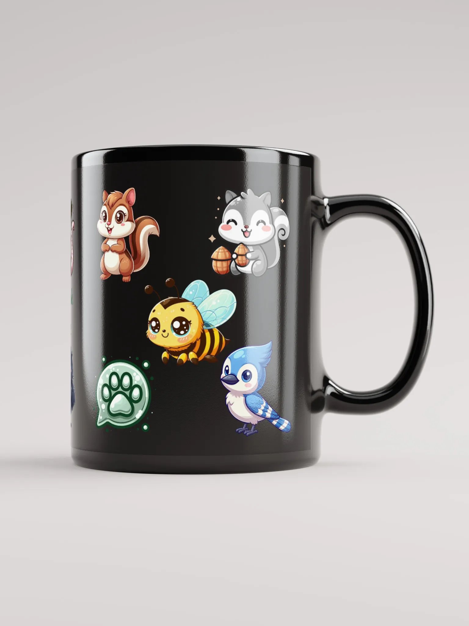 Black Emote Mug product image (2)