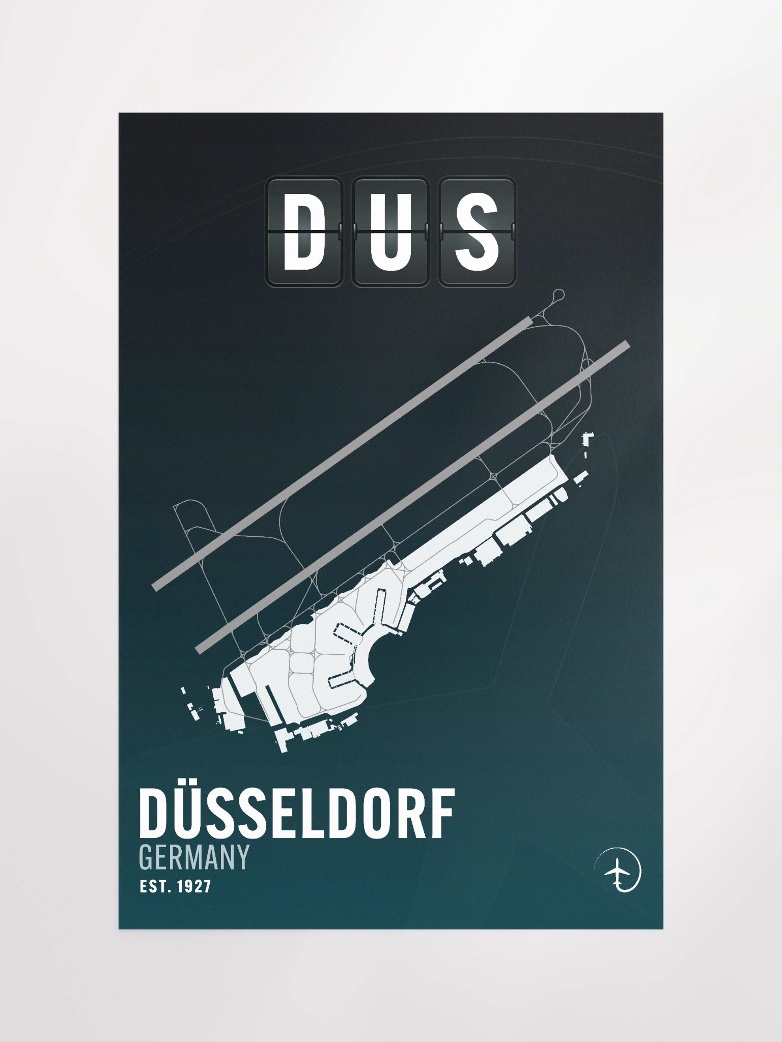 Dusseldorf DUS Poster product image (1)