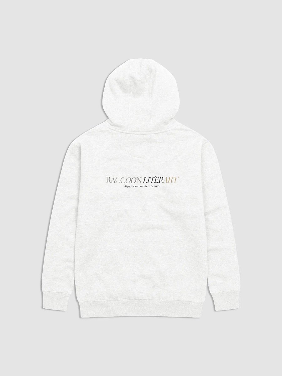 Dreamy Bookworm Raccoon Hoodie product image (2)