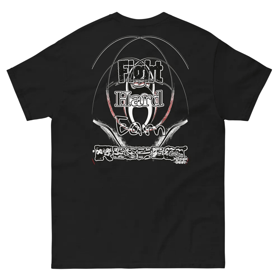 Fight Hard Earn Respect - Embroidered - Heavyweight T-Shirt product image (3)
