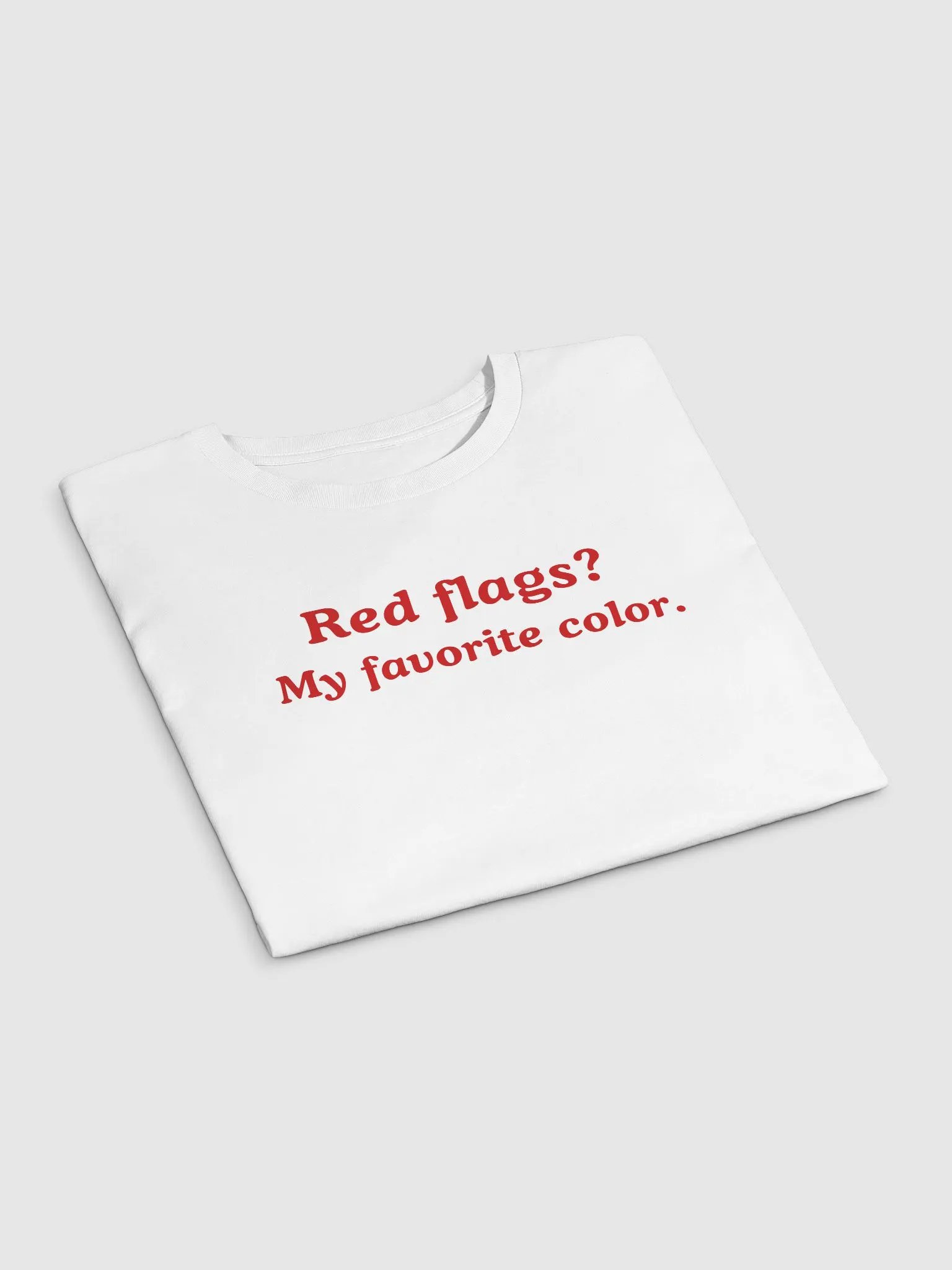 Favorite Red Flags Crop Top product image (3)