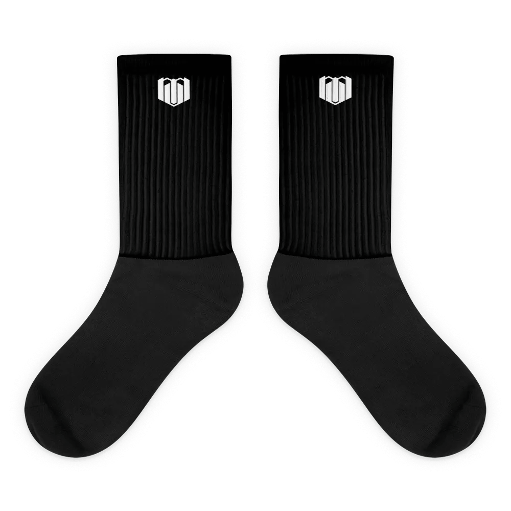 Mercurial Virus Black Socks product image (1)