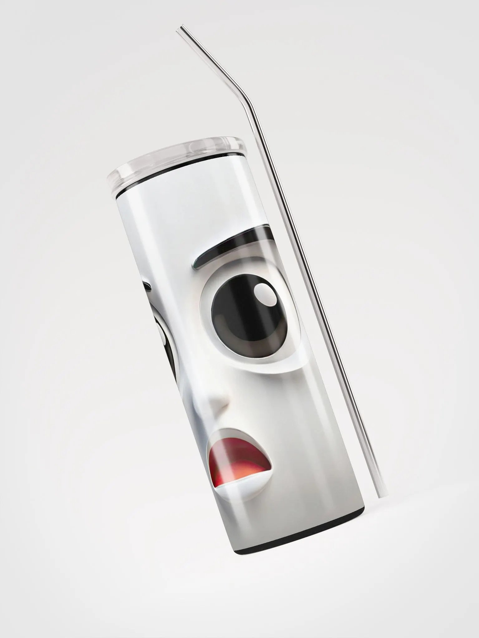 Cartoon Face Stainless Steel Tumbler product image (4)