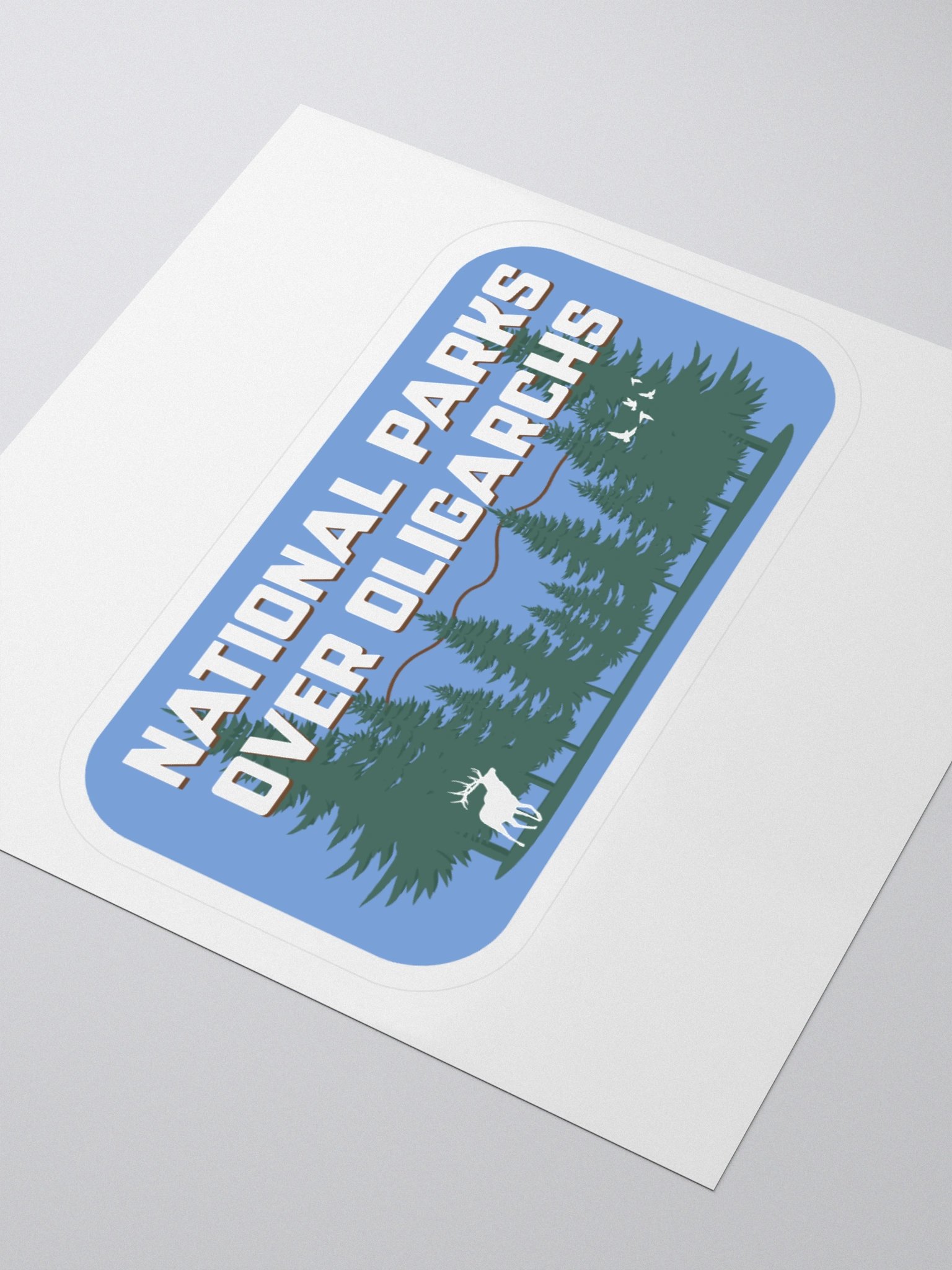 National Parks Over Oligarchs - Blue product image (3)