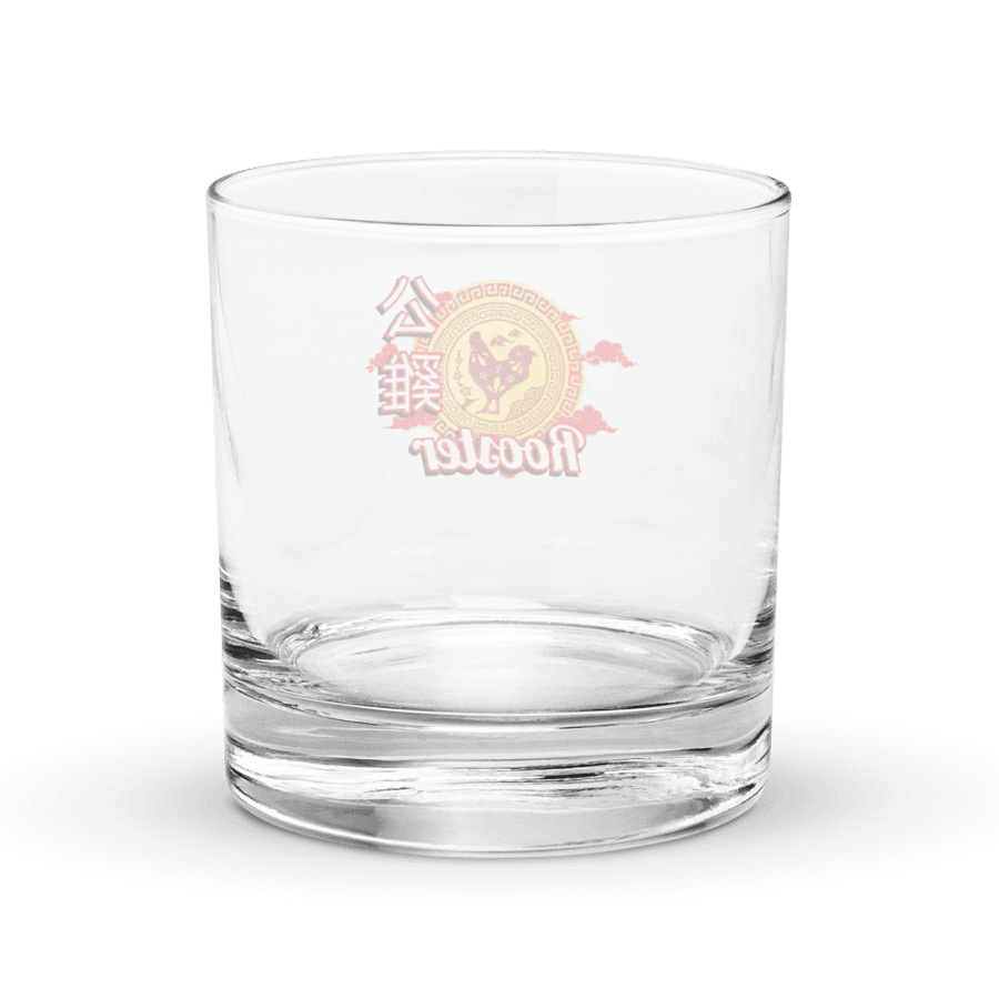 Rooster - Chinese Zodiac Rocks Glass product image (4)