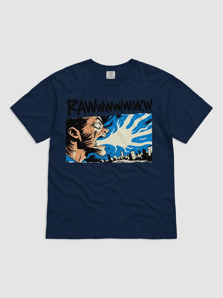 Screaming Rage Design | Rawww Heavyweight T-Shirt product image (2)
