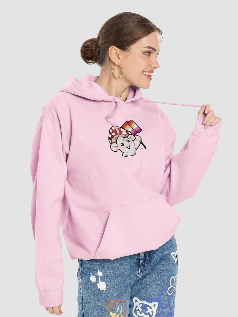 Lesbian Pride Hoodie (printed) product image (7)