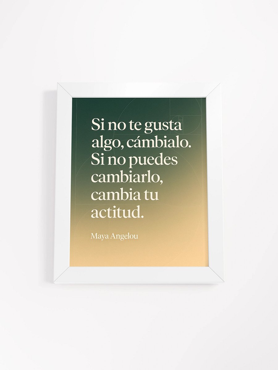 Póster ultra-premium Maya Angelou con máxima calidad técnica y refinamiento product image (1)