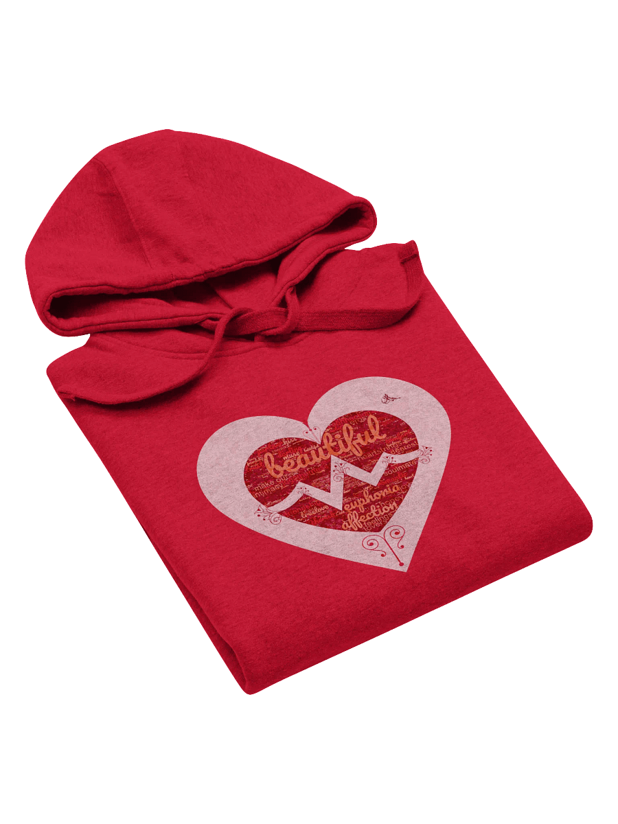 Affectionate Words Heart Premium Hoodie product image (2)