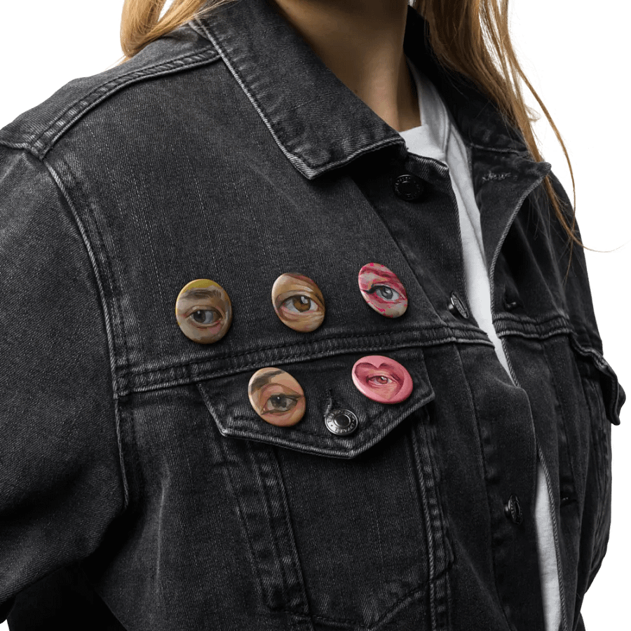 Eye Portrait Pin Set product image (5)