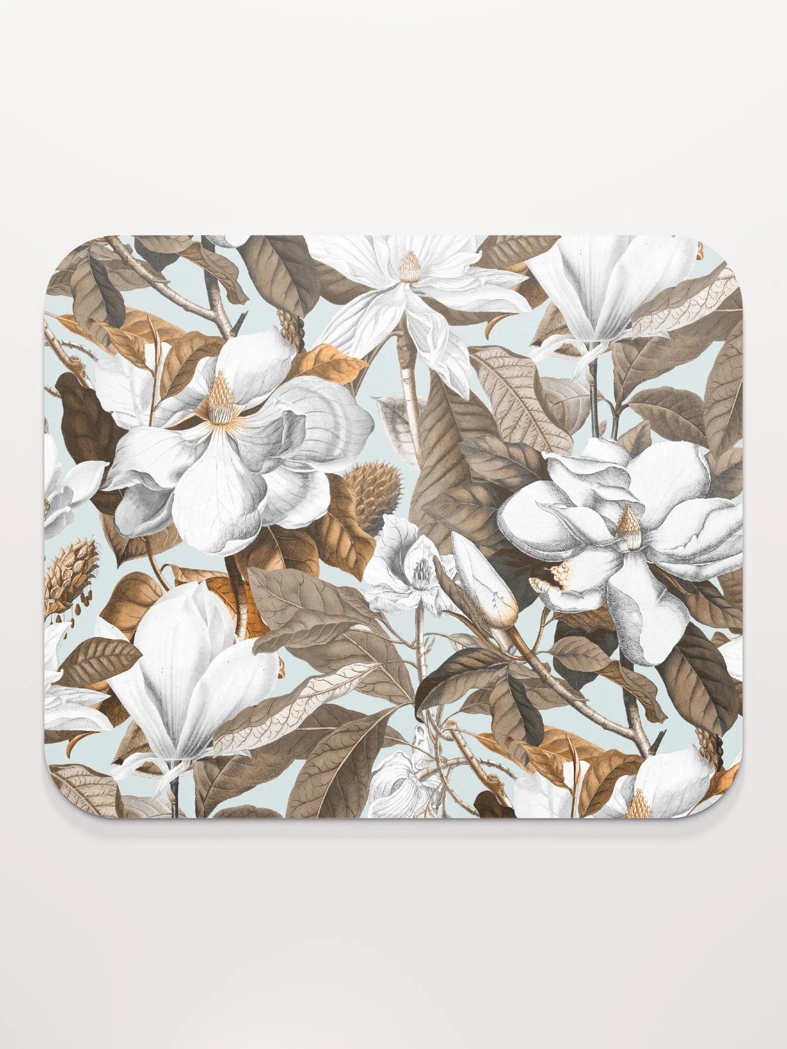 Blue Magnolia Grandiflora Mouse Pad product image (3)
