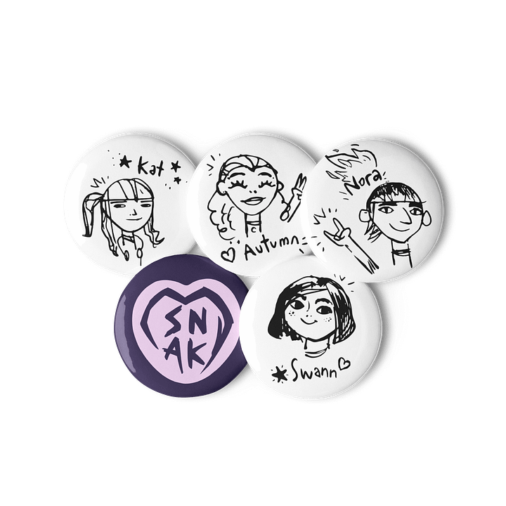 Lost Records: Bloom and Rage Pin Badges (Set 5) product image (3)