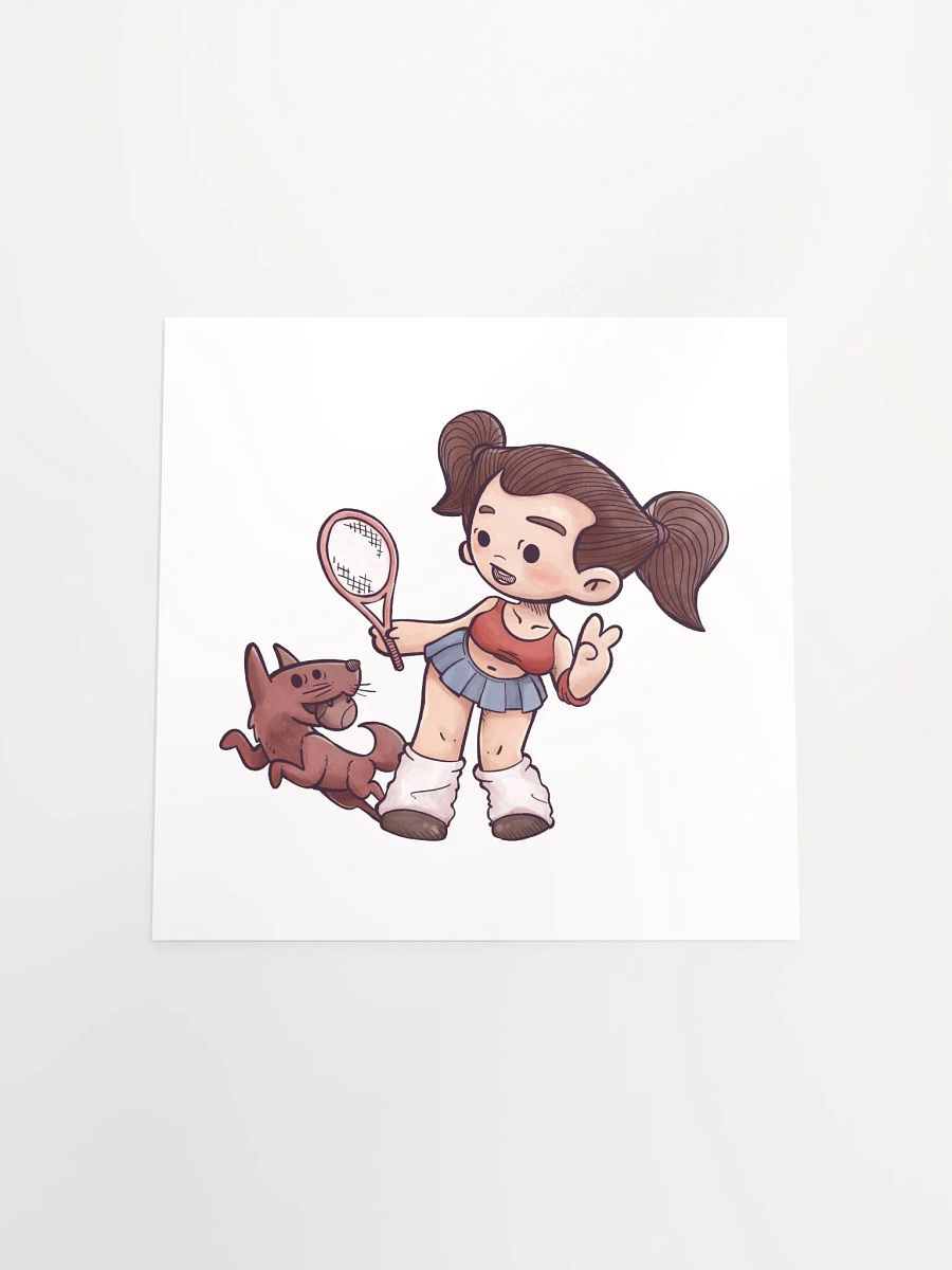 She & Her Pet | Enhanced Matte Paper Poster product image (4)