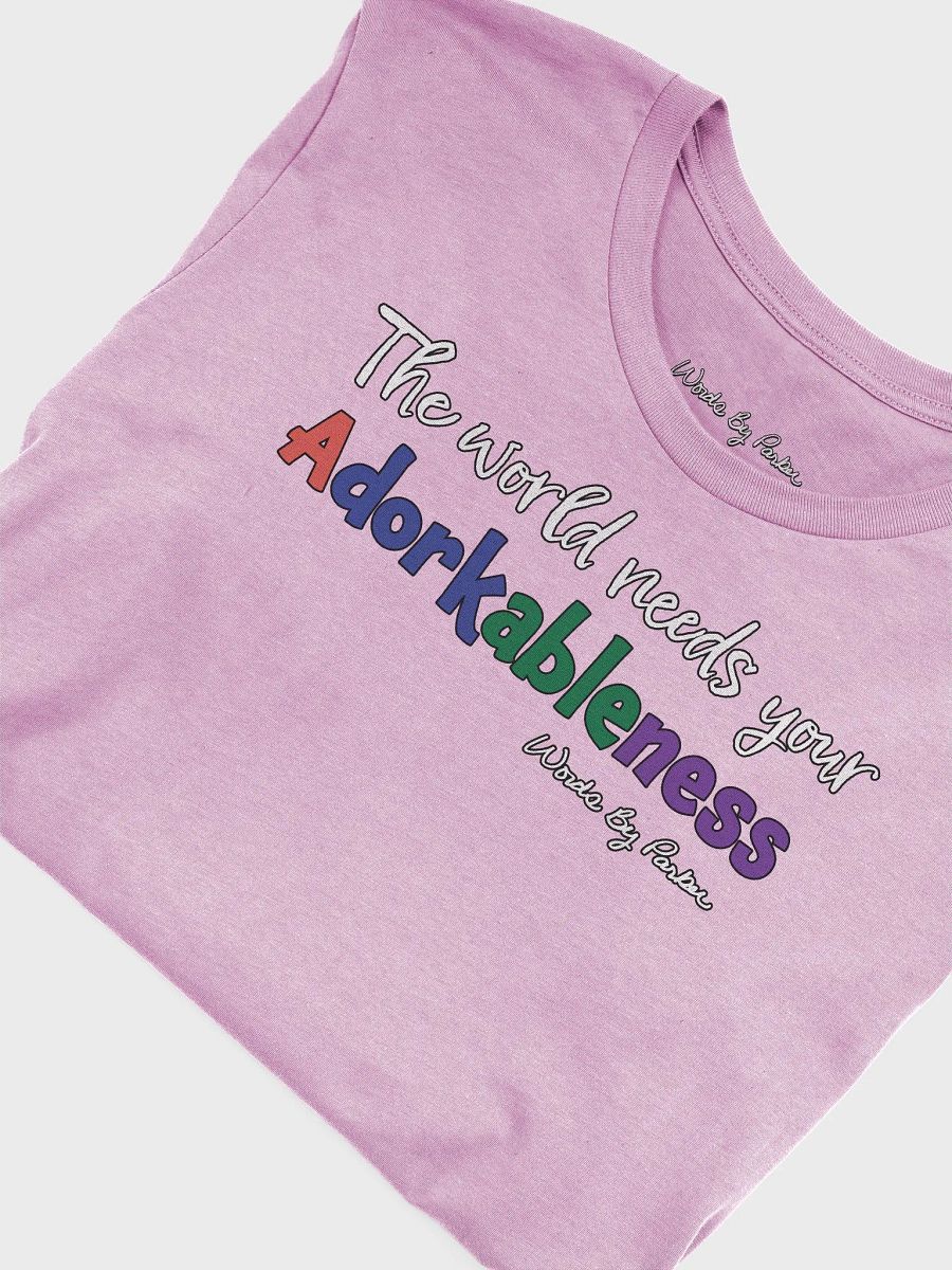 Adorkableness T-shirt (lightweight) product image (38)