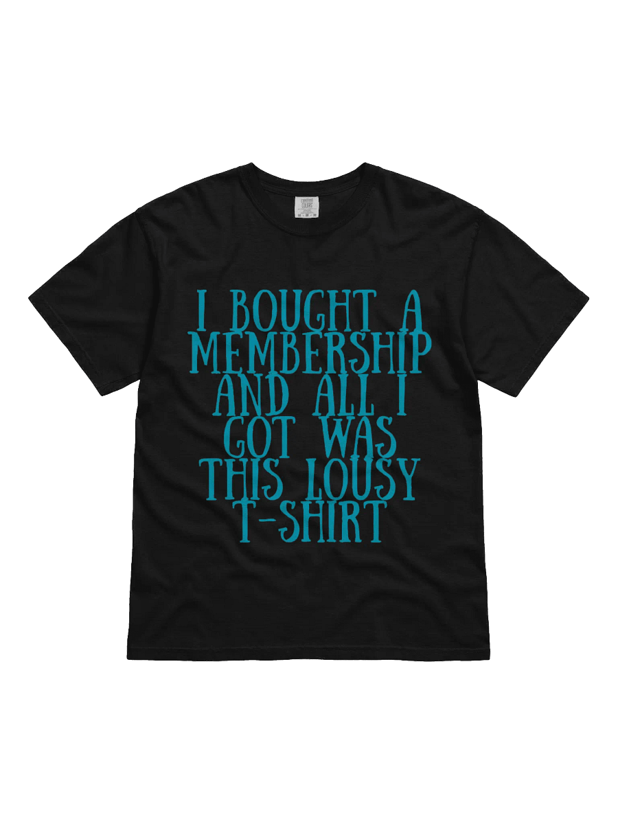 Lousy Membership T-shirt product image (1)
