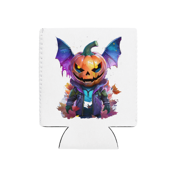 Halloween Jack-O'-Lantern Winged Can Cooler product image (1)