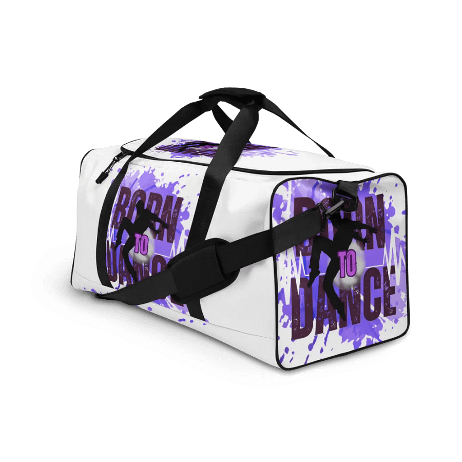 Born to Dance His Silhouette All-Over Duffle Bag product image (10)