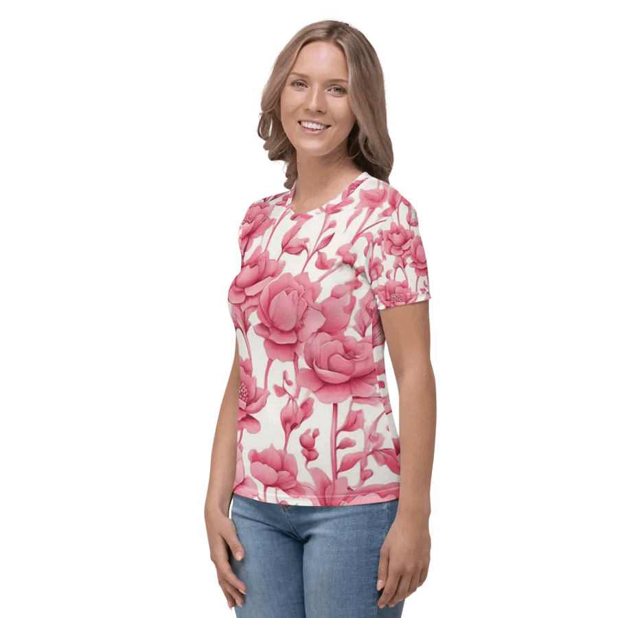 Pink rose pattern product image (6)