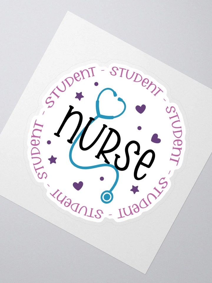 Student Nurse Sticker product image (4)