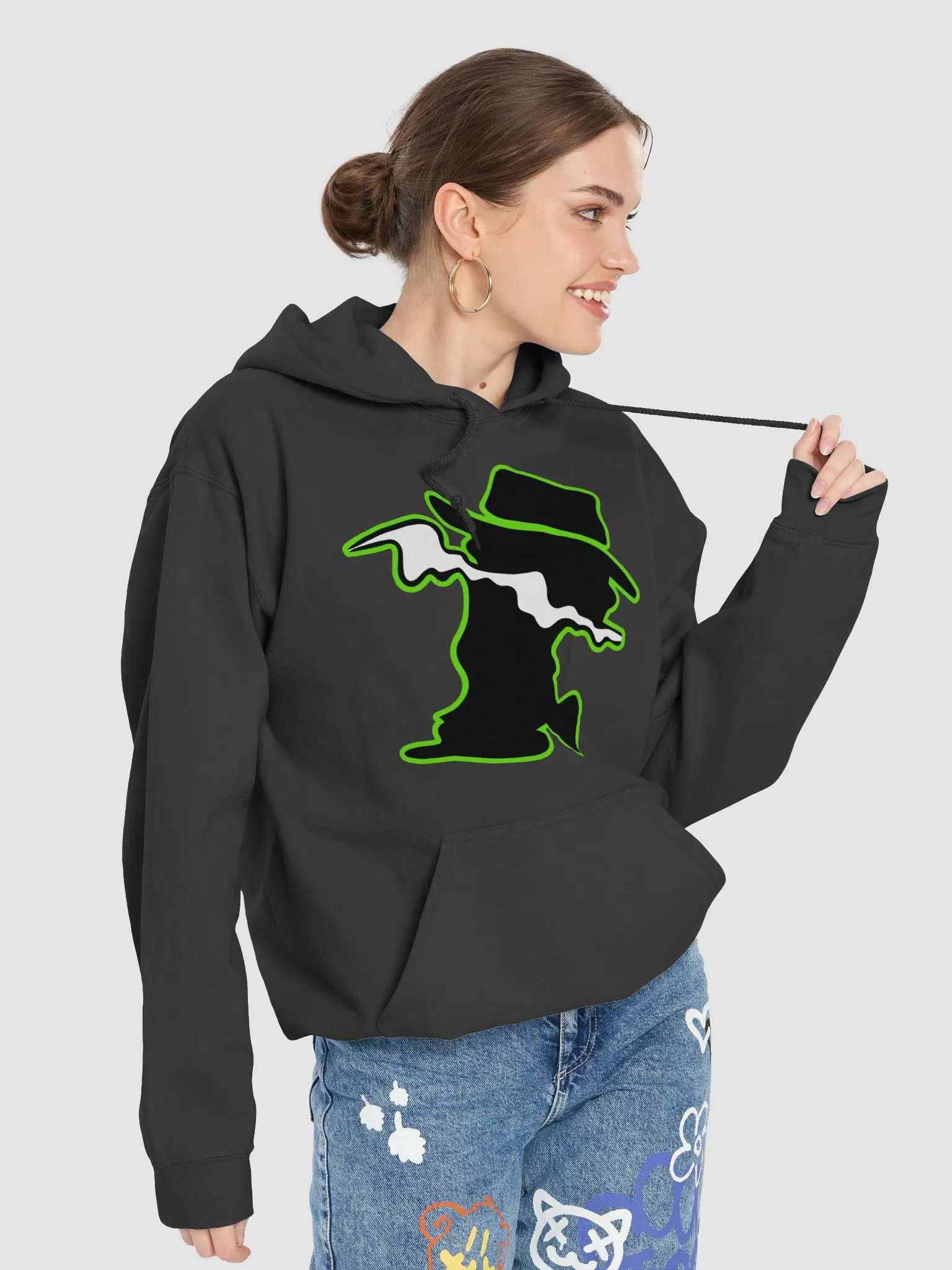 Mr Spliffs pully over hoody product image (7)