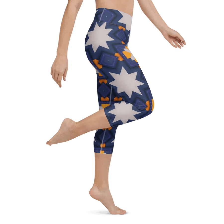 Basketball Court Capri Leggings product image (1)