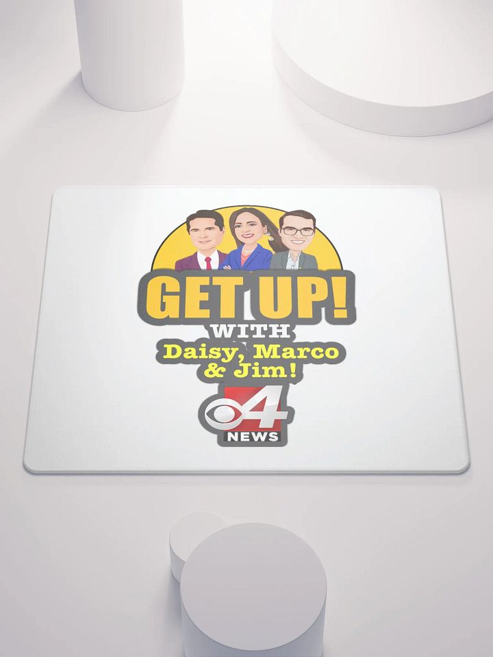 Get Up! With Daisy, Marco & Jim Rise and Game Mouse Pad product image (1)