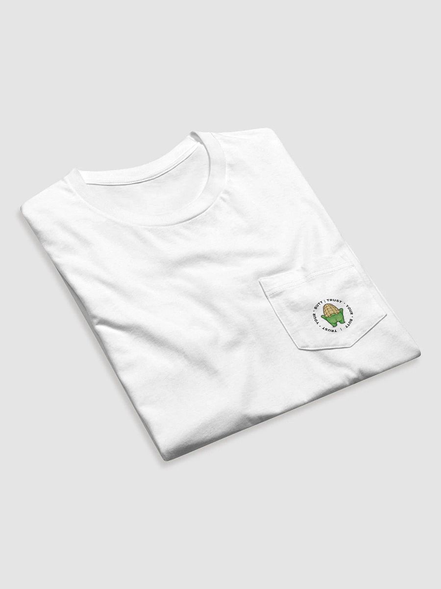 *Trust*Your*Butt White Pocket Tee product image (4)