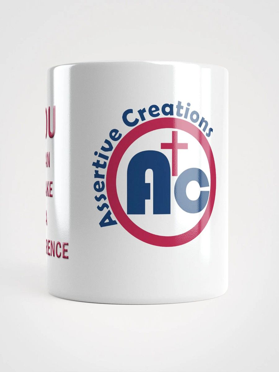 You Can Make a Difference White Glossy Mug product image (3)