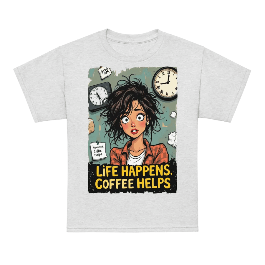 Life Happens Coffee Lover's Youth Tee product image (72)