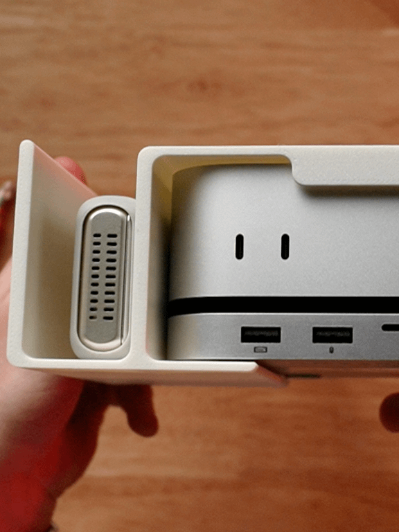 M4 Mac mini Under-Desk Mount (Dock + Sidecar) product image (3)