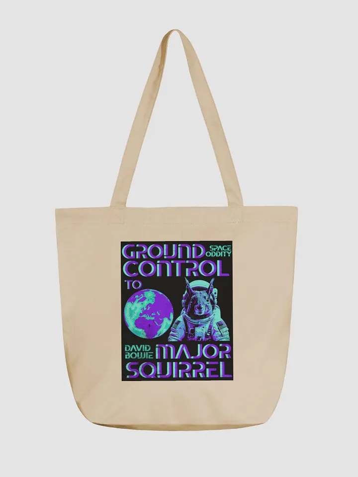 Major Squirrel Space Oddity Tote Bag product image (1)
