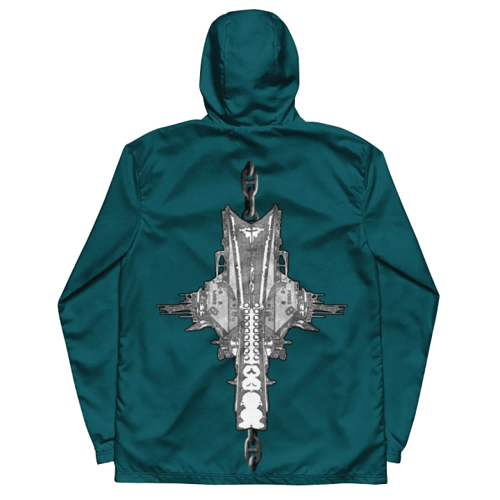 Teal Foss double tug Sketch Windbreaker product image (1)