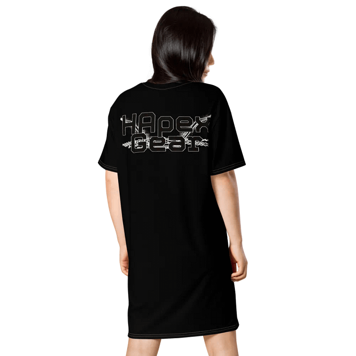 T-Shirt Dress - Black - Black HApex Gear Black Logo product image (2)