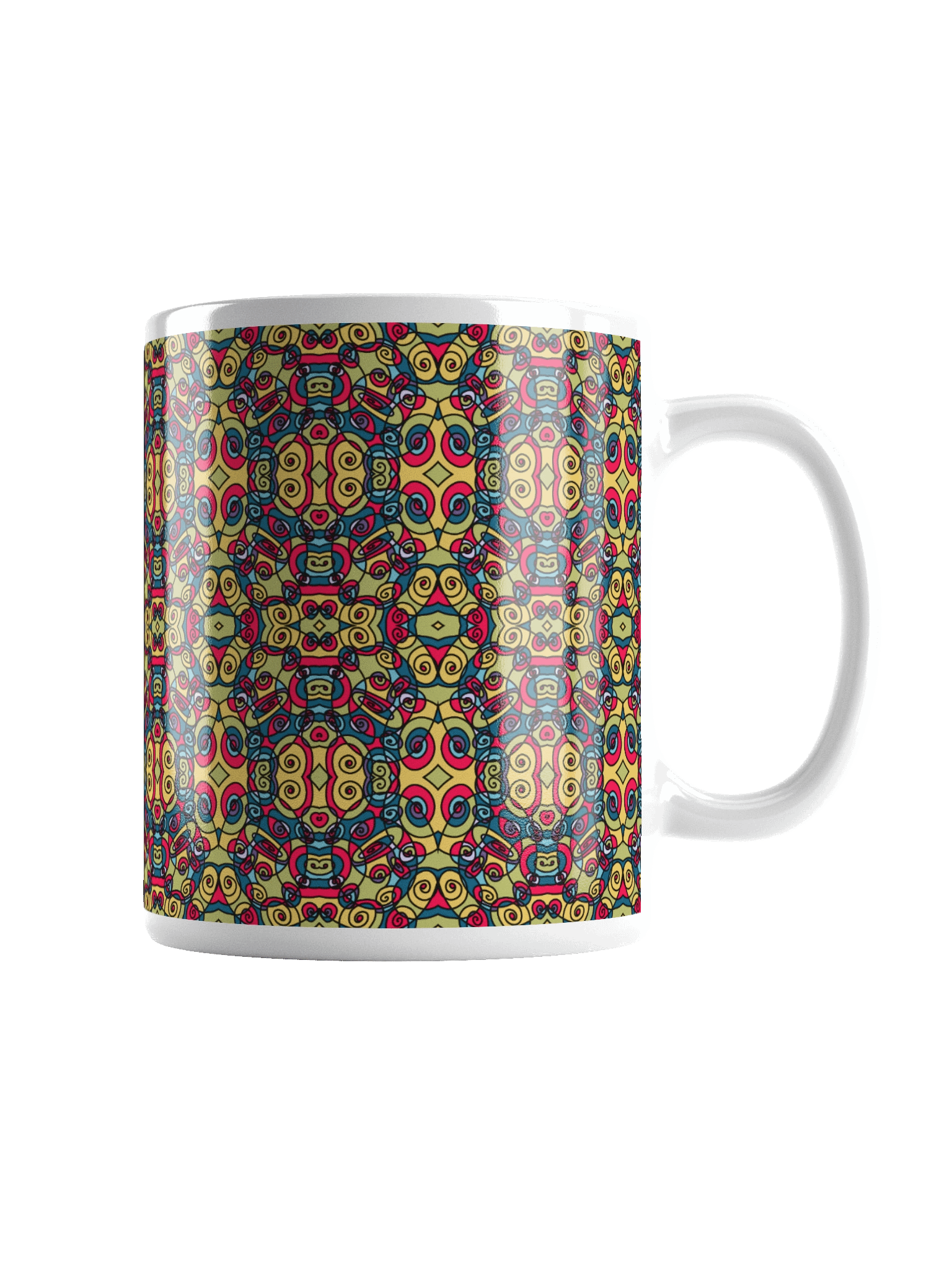Modern Circus Town – Ceramic Mug product image (1)