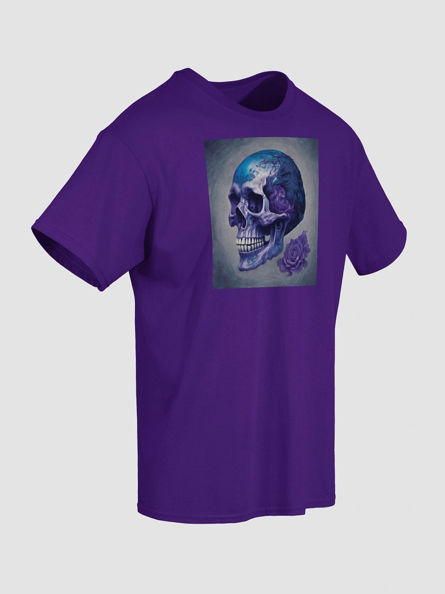 Surreal Skull and Raven T-Shirt product image (4)