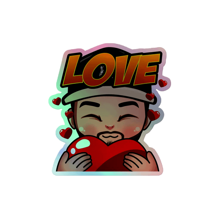 Love Holographic Sticker Sheet product image (2)