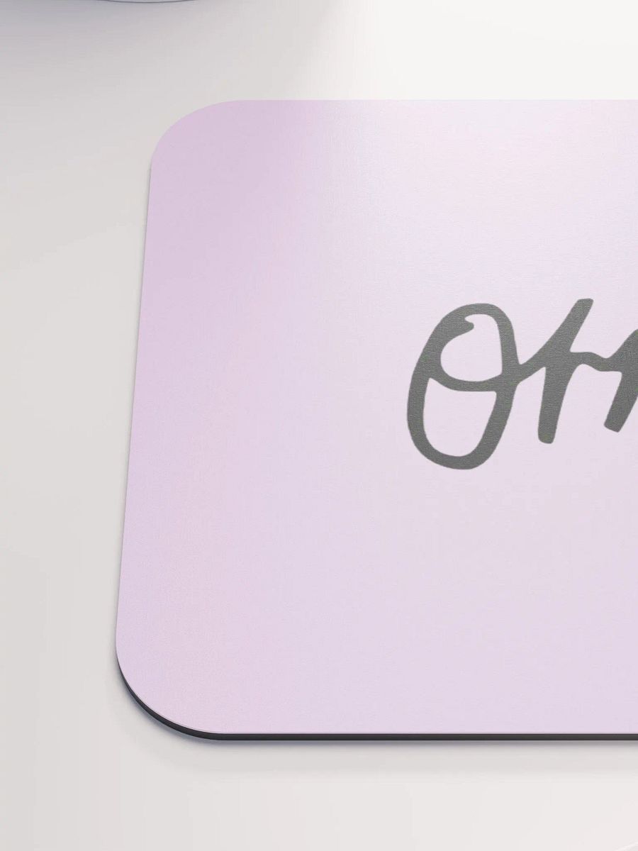 Orm Kornnaphat Classic Mouse Pad (Light Purple) product image (5)