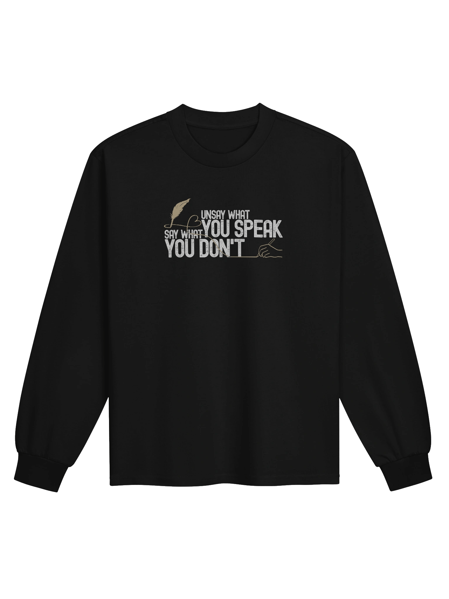 Virtue And Philosophy | Unsay What You Speak, Say What You Don't Design | AS Colour Premium Tee product image (1)